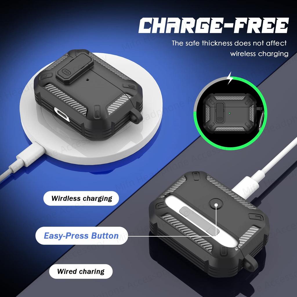 Чехол AirPod Pro 2025 switch с набором для чистки, роскошный защитный чехол TPU для предотвращения падений, чехол для AirPod Pro 3-го/2-го поколения