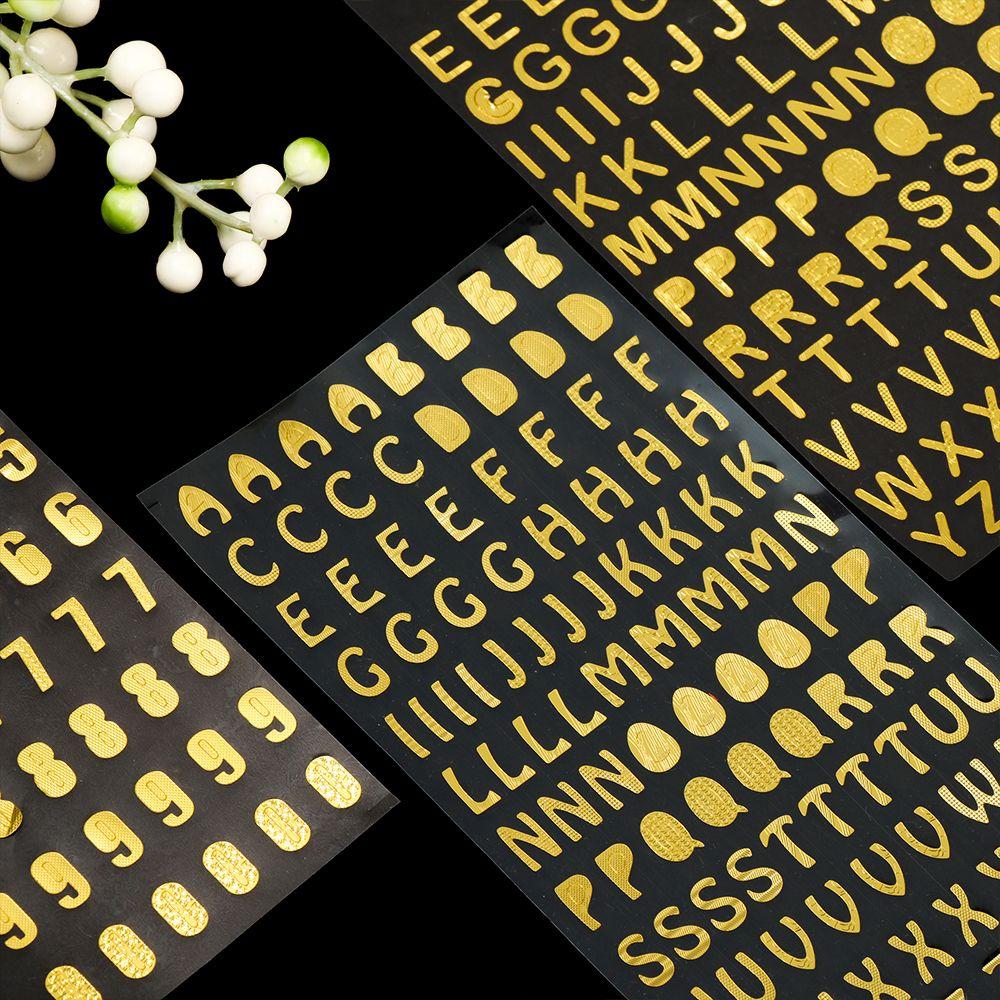 Hand Book Notebook Decor Planner Scrapbook Number sticker Twinkle stickers Letter Self Adhesive