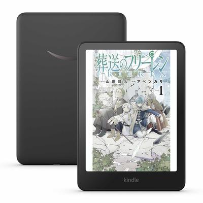 Новый Amazon Kindle Colorsoft 16 ГБ Цвет До 8 недель чтения Без черного цвета при хранении, Водонепроницаемый, 7-дюймовый дисплей, Регулируемая по цвету подсветка, Время, Реклама,