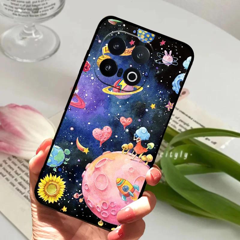 Чехол для iQOO 13 5G Coque V2408A Ударопрочный Мягкий ТПУ Силиконовый Чехол для Телефона Для Vivo iqoo 12 Pro 11 11s Защитный Fundas Бампер