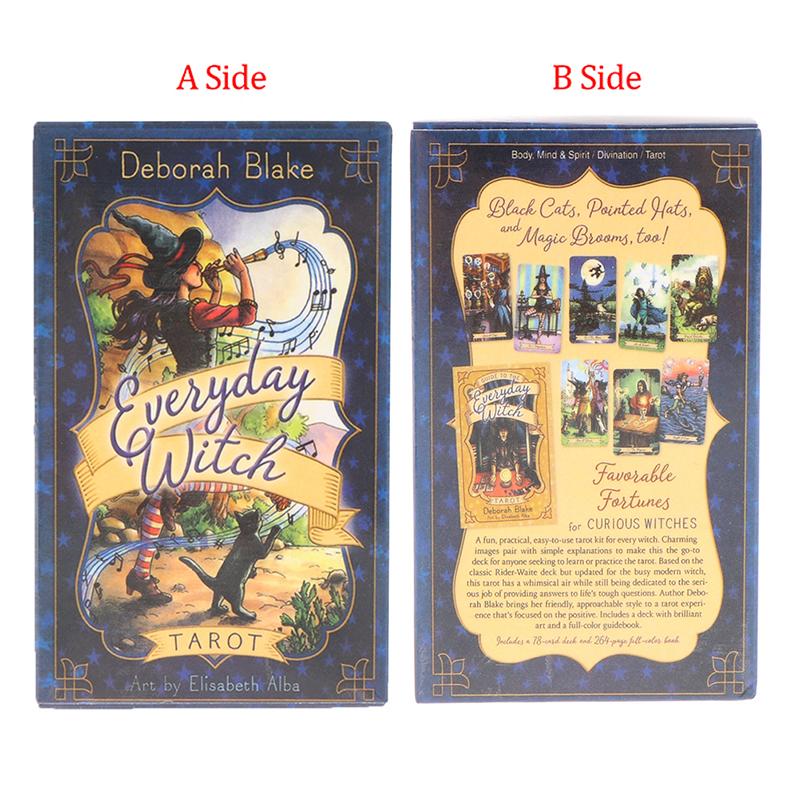 78 шт. карты Таро ведьмы на каждый день, пророчество, гадание, колода для вечеринок, настольная игра Таро