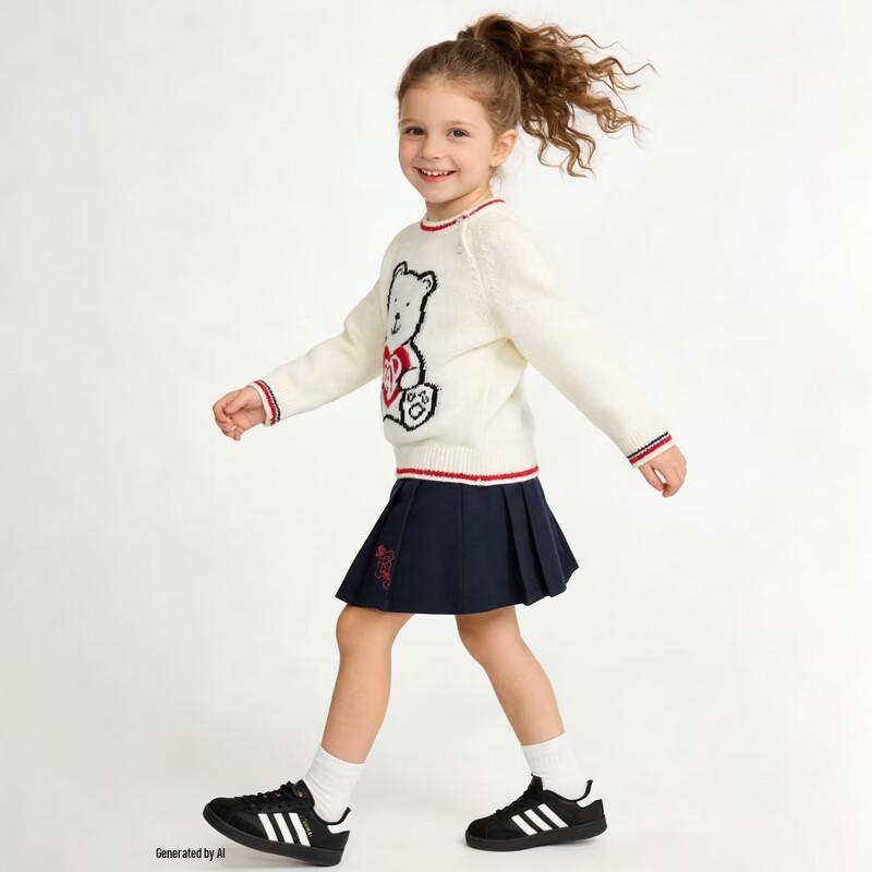 Gap X Девичья плиссированная юбка в стиле китайской оперы