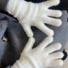 Корейская версия зимних перчаток Имитация норковых перчаток Новые однотонные милые плюшевые теплые перчатки для велоспорта в холодную погоду
