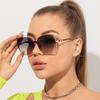 Vintage Square Sunglasses Women Fashion Gradient Retro Sun Glasses Male Luxury Brand Designer Driving Eyewear