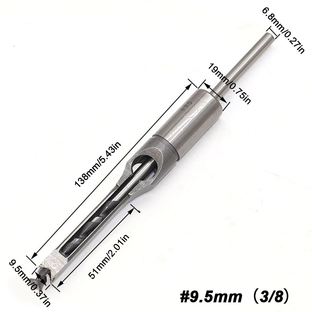 1 шт. 6-16 мм HSS сверло с квадратным отверстием Сверла для деревообработки Шнек Долбежное долото Набор сверл Сделай сам Мебель Квадратное сверло для деревообработки