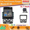 9.7" Vertical Style Tesla Screen Android Car Radio for Ford Everest Ranger/Mazda BT-50 GPS Navigation Multimedia Player 2din