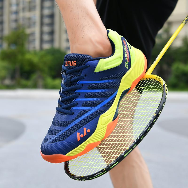 New Men's And Women's Tennis Shoes Non Slip Breathable Wear-resistant Badminton Training Shoes Table Tennis Shoes