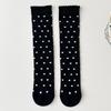 Thin School Uniform Socks Bowknot Princess Calf Socks Cute Girls Knee High Socks  for Kids