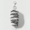 Leopard Print Animals Tail Keychain Hanging Bag Charms Fur Tails Pendant  Jewelry Gifts