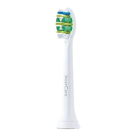 PHILIPS Sonicare InterCare HX9001/25 Replacement Brush Head Regular Size RFID Smart Recognition Deep Between Teeth Plaque Removal 1 Piece