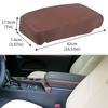 Black /Brown Console Lid Armrest Protect Cover For Toyota Avalon 2013 2014 2015 2016 2017 2018 Car  Interior Replace Accessories