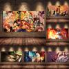 Classic Japan Anime One Piece Luffy Canvas Painting Art Wall Posters Prints Character Pictures for Room Home Decor Anime Poster No Frame