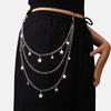 Metal Star Pendant Waist Chain for Women Trousers Chain Waist Decorative Chain Casual Waist Ornaments Girl Birthday Gift