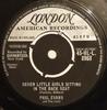 7inch Record PAUL EVANS & THE CURLS - Seven Little Girls Sitting In The B 45HLL8968 London Records, 1959 UK Pop Used