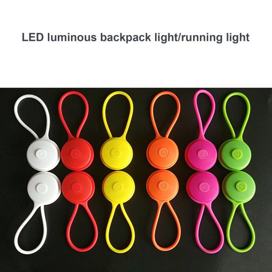 Ночной фонарь безопасности для бега, супер яркий, высокий люмен, несколько режимов освещения, мини-размер, портативный портативный светодиодный светильник на ручном ремне