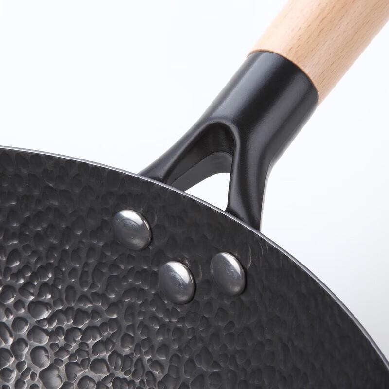 Aimude Wok с антипригарным покрытием "Золотые Годы", 32 см