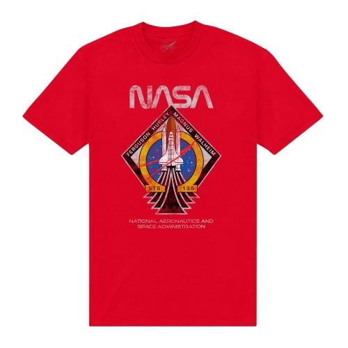 NASA Unisex Adult STS135 T-Shirt