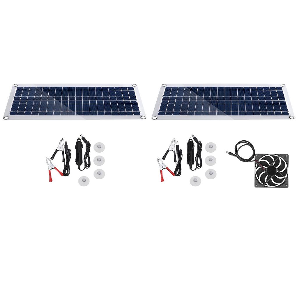 Solar Panel Completes Kit Battery Plate Dual USB Solar Cell Power Portable Solar Generator Outdoor Camp Travel