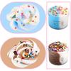 Cloud Slime Kit 12 Pack,With Stitch Rainbow Cake Strawberry Rose Slimes Charms,Fluffy Slime for Girls and Boys,Stress Relief Toy for Kids