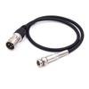 XLR to BNC Microphone Cable Q9 Male Female Monitoring Mixing Console Amplifier Audio Signal Line