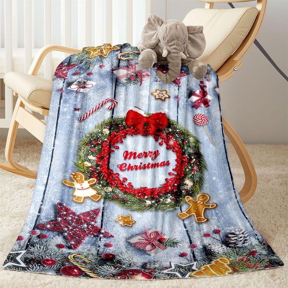 Christmas 122 Blanket Comfortable Perfect for Bed Chair Livingroom for All Occasions Warmthful Decor Gifts For Family Or Friends