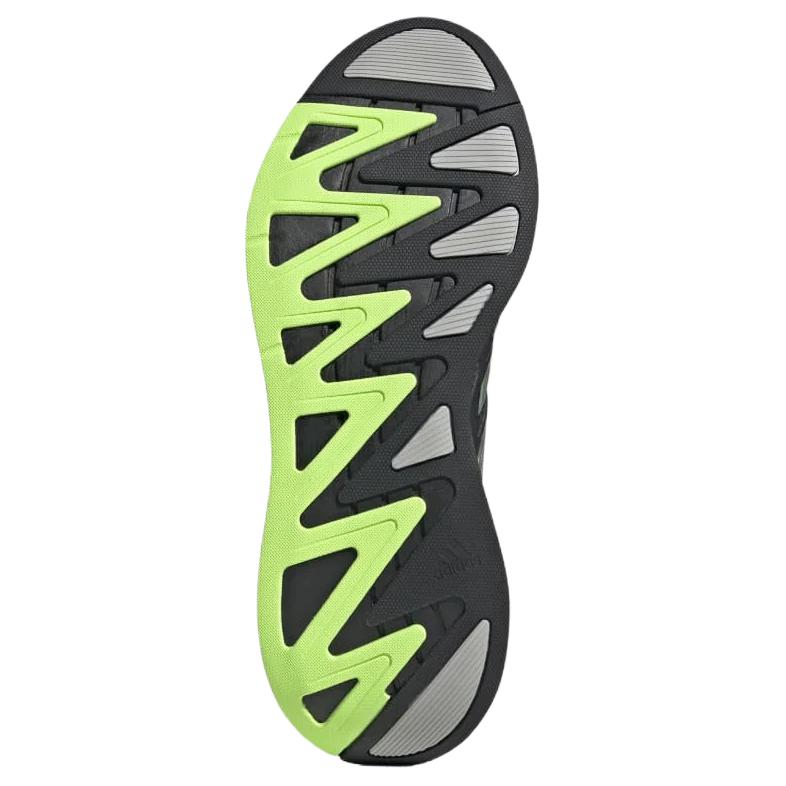 adidas Кроссовки унисекс Adizero Aruku Черный Сигнальный Зеленый Core-Black Grey-Four JQ8207