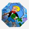 Monopoly Theme Automatic Umbrella, Lightweight & Portable, 8 Rib, Perfect for Outdoor Travel, Birthdays, Christmas, Gifts.