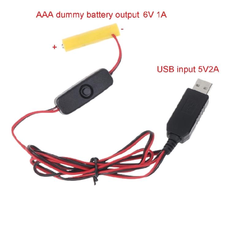 USB-преобразователь питания, eliminators батарей AAA, заменяет 4 шт. батарей AAA 1,5 В