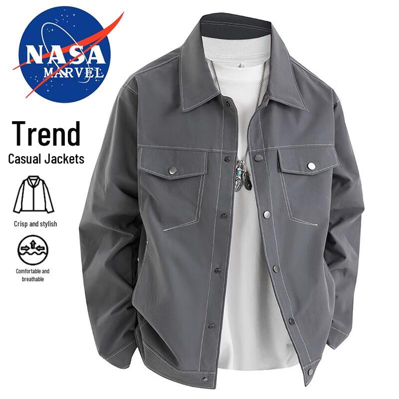 NASA MARVEL Men's Windbreaker Jacket