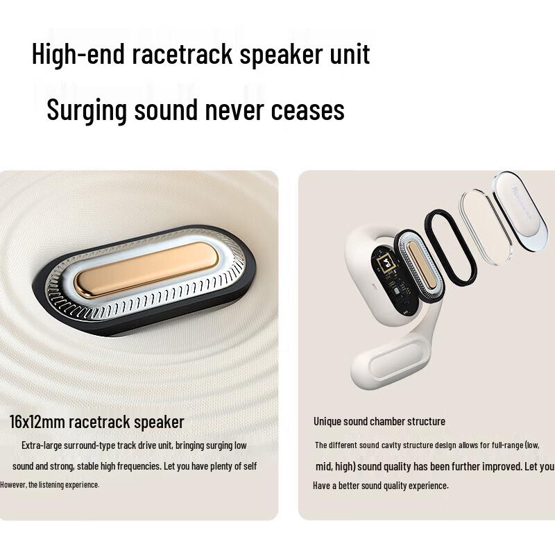 Newmine TWS-Q10 Open-Ear Bone Conduction Sports Earbuds