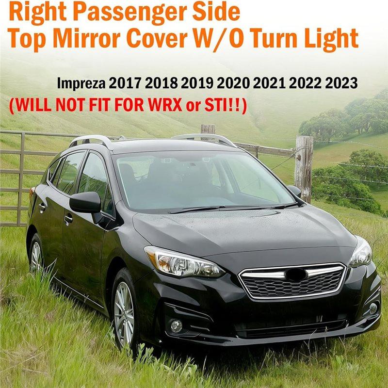 Портативная крышка бокового зеркала 91054FL00A 91054FL01A Для Subaru Impreza 2017-2026 Аксессуары, колпачок крышки зеркала заднего вида