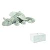 JELLYCAT Серия Мифические Животные Святой Дракон Успокаивающий Зеленый Кукла Плюшевая Кукла Высота 12 см/19 см Длина 50 см/66 см