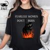 Witch Lighting Cigarette While Burning At The Stake Shirt,Witch On Fire T-shirt,Women's Rights Shirt,Feminist Witch Tee Gift,Rebel Girl Tee
