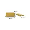 [Dakota] Long Wallet Round Zipper 0035271 Apego Series Light Green DA-35271-54 9.5 x 19 x 2 cm