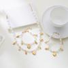 Elegant Imitation Pearl Bracelet Fashion Gold Color Shell Starfish Charms Boho Summer Beach Wedding Jewelry for Women 2026 Trend