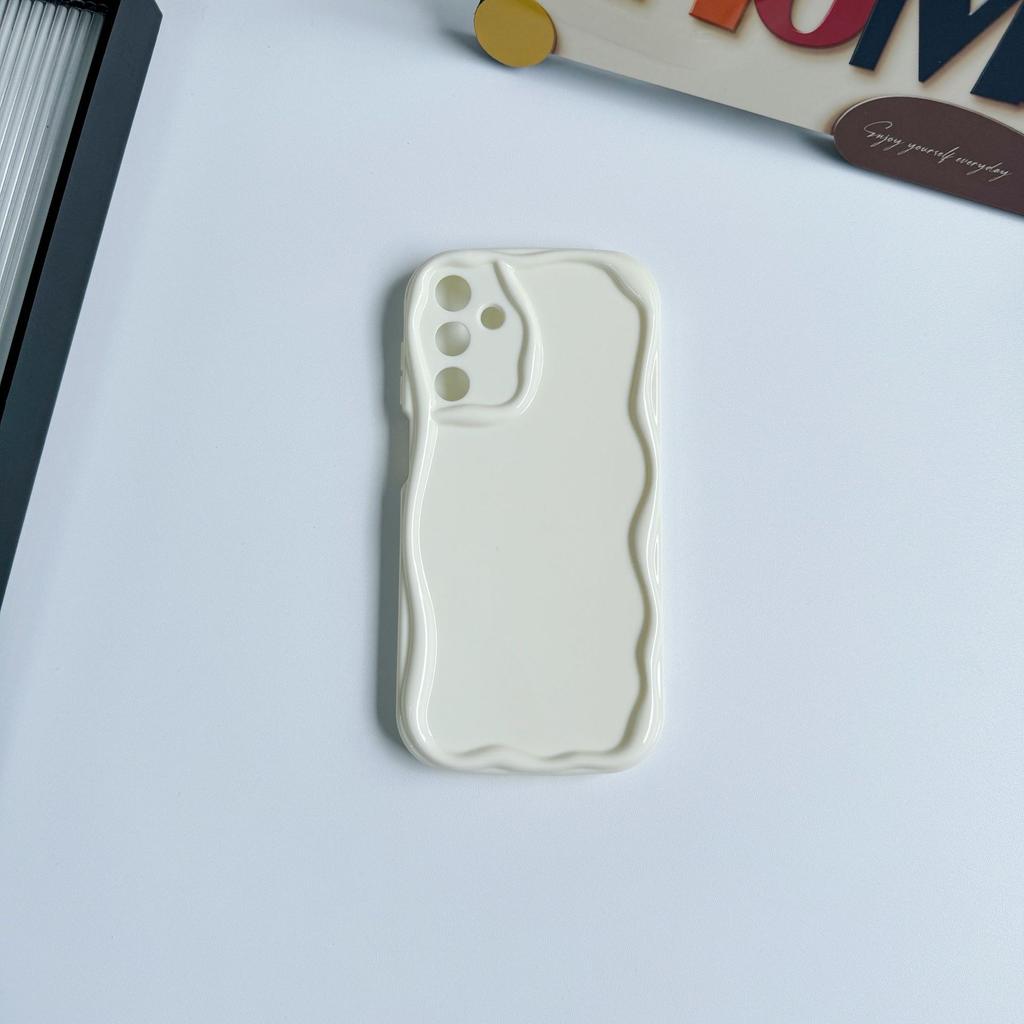 Подходит для Samsung S25 Кремовый материал корпуса ТПУ Чехол для мобильного телефона A06 A16 Противоударный чехол для мобильного телефона