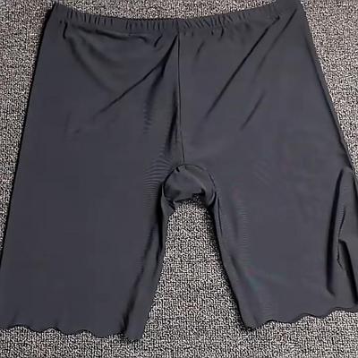 Бесшовные защитные короткие штаны из ледяного шелка, женские тонкие шорты размера плюс с высокой талией под юбкой, трусы-боксеры с защитой от натирания бедра, защитные шорты