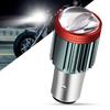 H4 LED H6 BA2D H4 Scooter Spotlights White Yellow Dual Color DRL Beam Light  Scooter Upgrade
