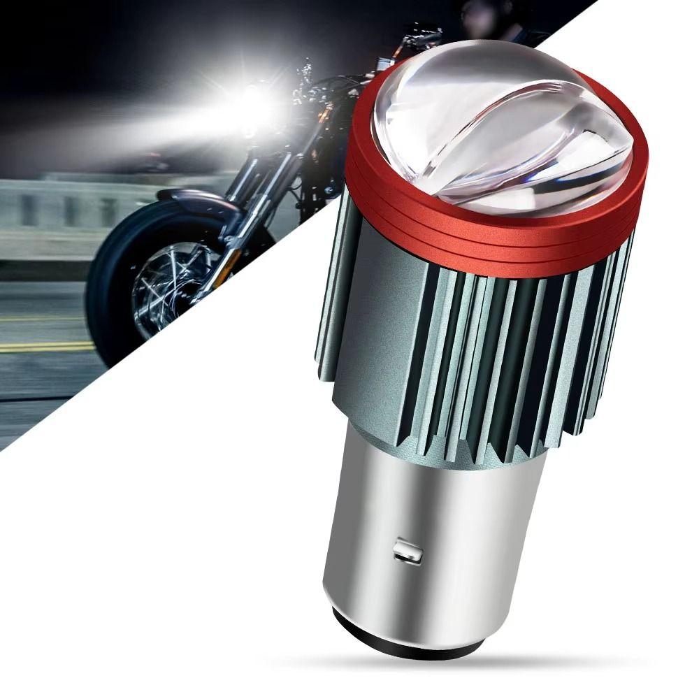H4 LED H6 BA2D H4 Scooter Spotlights White Yellow Dual Color DRL Beam Light Scooter Upgrade