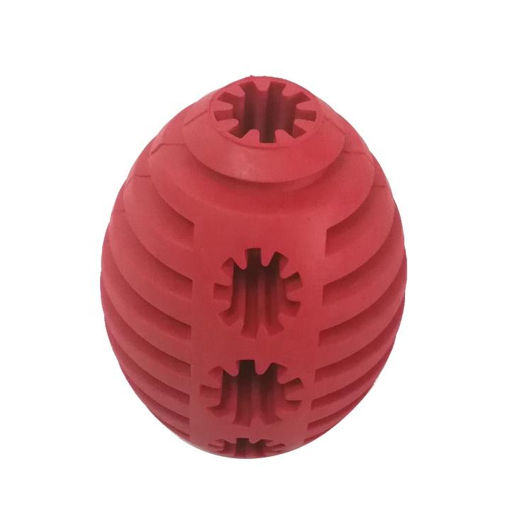 Sell Well New Type Nylon Rubber Lucky Bone Dog Ring Pet Toy Durable Chew