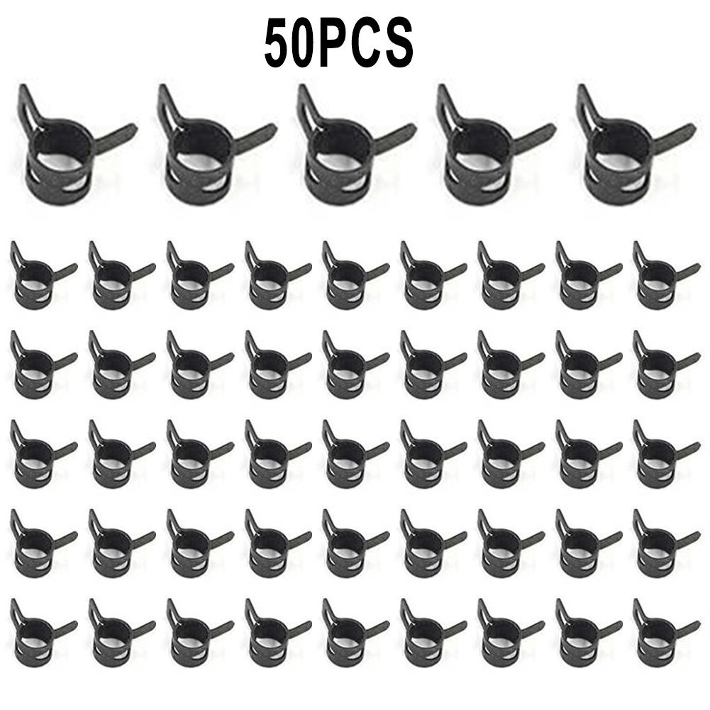 Пружинные хомуты для шланга Мини-крепеж для шланга Самозажимной хомут для водопроводной трубы