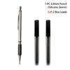 0.3 0.5 0.7 0.9 1.3 2.0 3.0mm Mechanical Pencil Full Metal Art Drawing Painting Automatic Pen Office School Supply Stationery