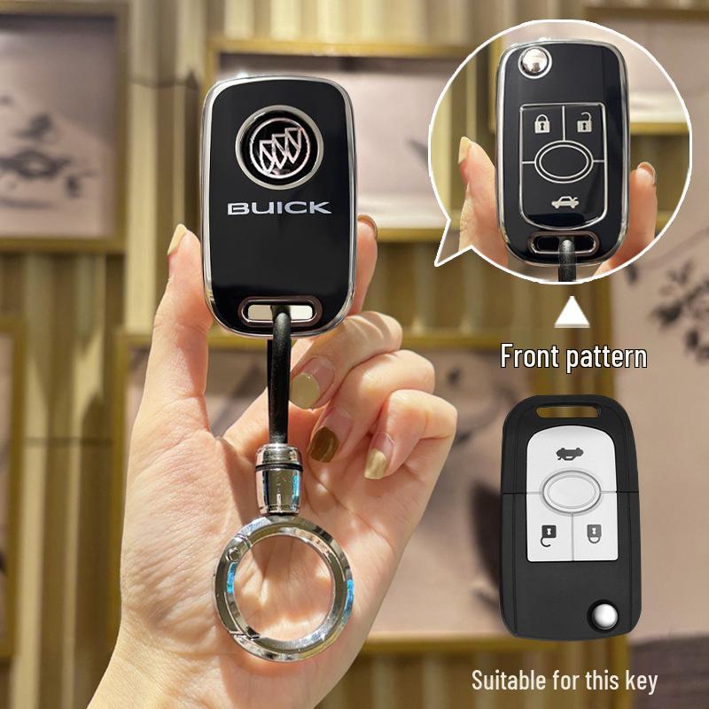 Buick Excelle Key Case Cover (2008-2015) - Men's Modified Aftermarket Shell