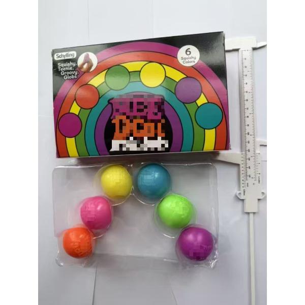 Needho Maltose Pinch Le Ice Cube Ice Cream Jellyfish Pinch Le Slow Rebound Vent Decompression Toy