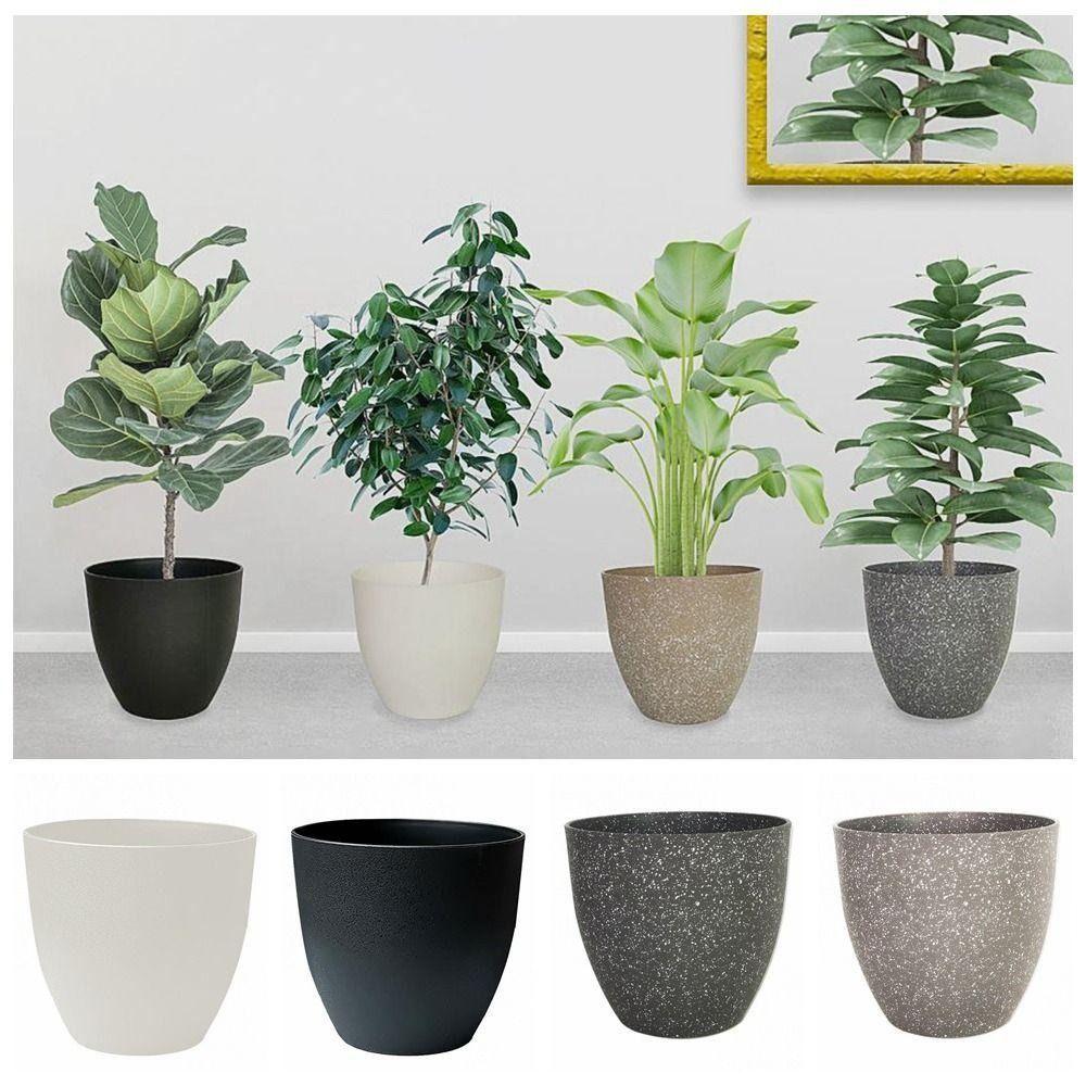 Frosted Balcony Plant Pot Large-capacity Succulent Flowerpot Plant Growth Cultivation Pot  for Home