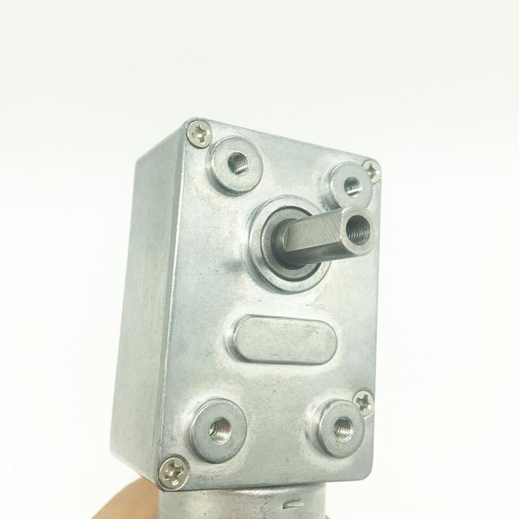 Двигатель постоянного тока Bringsmart 12 В с высоким крутящим моментом, маленький, 3 об/мин, мотор-редуктор 6 В с валом 6 мм, для шоу барбекю, вращающихся столов, сценического освещения, торговых автоматов,