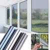 Multi-size One Way Mirror Window Film Privacy Sun Blocking Glass Sticker Heat Control Reflective Film Self Adhesive Window Tint
