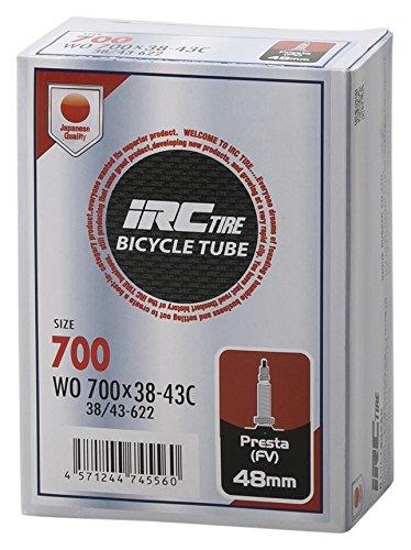 IRC Tire Bicycle Tube WO 700 Presta Long Valve 48mm 28969J × 38C-43C