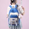 Новый рюкзак для учеников начальной школы, вместительный школьный рюкзак для девочек, в студенческом стиле, симпатичный и модный школьный рюкзак для школьников, цельный