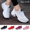 Women Sneakers Running Shoes Tennis Outdoor Air Cushion Knit  Trainer Breathable Gym Shoes